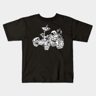 Driving on the Moon Kids T-Shirt